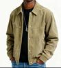2025 Men's Woolen Lightweight Luxury Business Trendy Loose Jacket Coat for Spring/Autumn