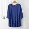 Loose Three Quarter Sleeve T-shirt for Women Summer Thin Round Neck Simple Versatile Top Base Layer T-Shirts Women’s