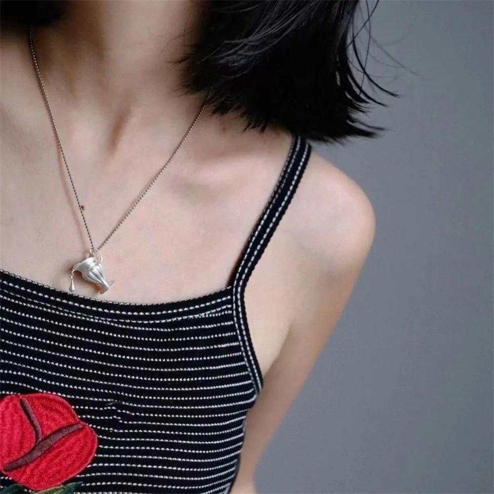 Elegant Flower Pot Brooch Exquisite Can Be Arranged In Flower Brooch  Niche Artistic