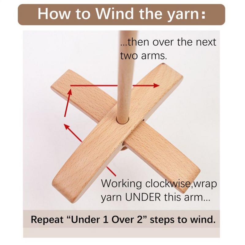 Odnímatelná dřevěná turecká vřetenová příze s horním přeslinem, ručně vyřezávaná dřevěná vřetenová příze s přízí
