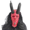 Máscara de Látex de Hellboy Para Halloween y Navidad Fiesta de Disfraces de Terror Decoración
