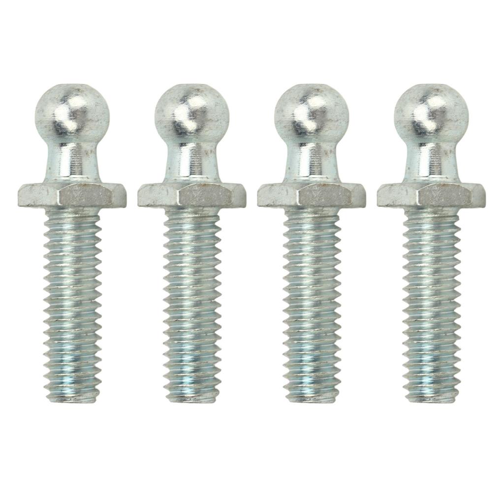 4Pcs 10mm Studs 5Celsius16‑18 Thread High Hardness Rugged Stable Studs Washers Kit for Tool Boxes RVs Cars