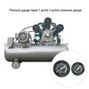 Heavy Duty Industrial Pressure Gauge with Overload Protective Suitable for Air Compressor Accessories and Pneumatic Tool