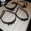 Gargantilha de Halloween para Mulheres Menina Elegante Sexy Renda Preta Gargantilha Cool Steampunk Aranha Colar Joia Presente Mulheres