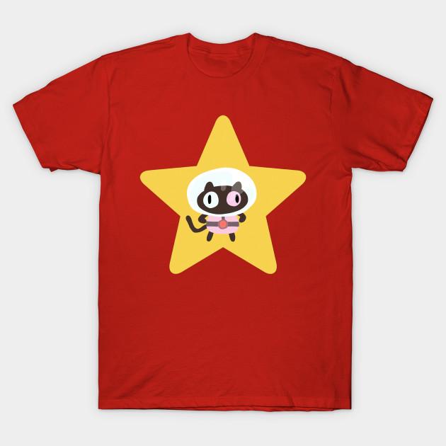 

Men Black Print T-shirt Steven Universe Cookie Cat No-Cut Transfer Paper Print Cotton Tshirt 2XL червоний