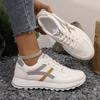 2024 little white shoes women's autumn new Korean version flat-soled soft-soled soft-faced Forrest Gump shoes sports and leisure shoes