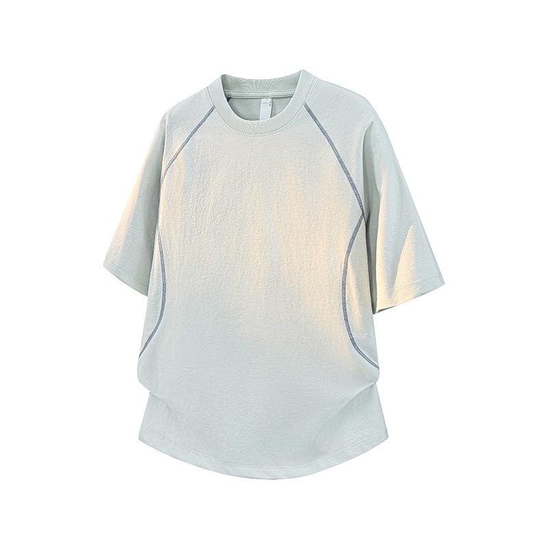 Solid Color Short-sleeved Men's Round Neck Loose Half-sleeved Quick-drying Outdoor Multi-color Breathable Sports T-shirt For Men