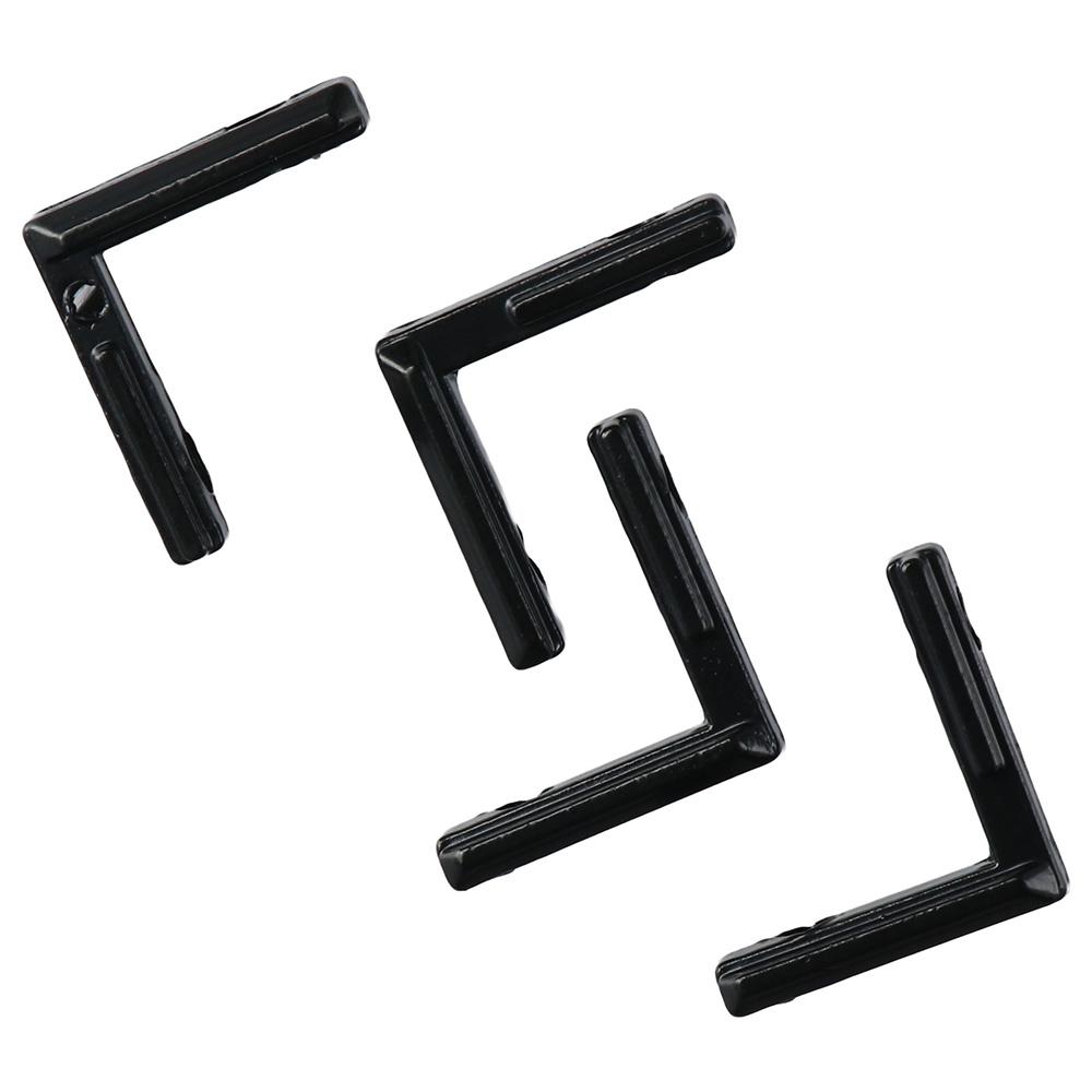 20pcs 2020 Series Corner Connector L-Shape Extrusion Corner  20x20 Series Aluminum Extrusion