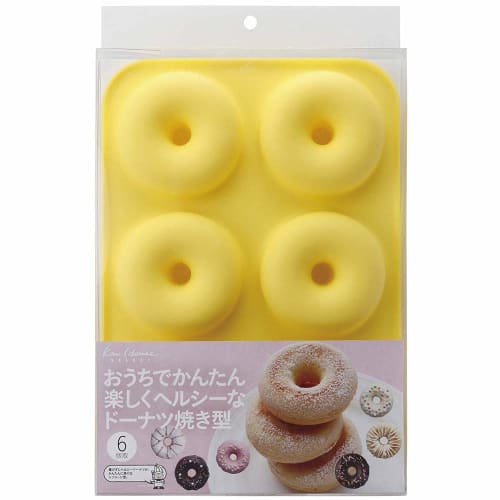 Kai Brand KAI Donut Shape Kai House Select Silicone 6 Pieces Basic DL6244