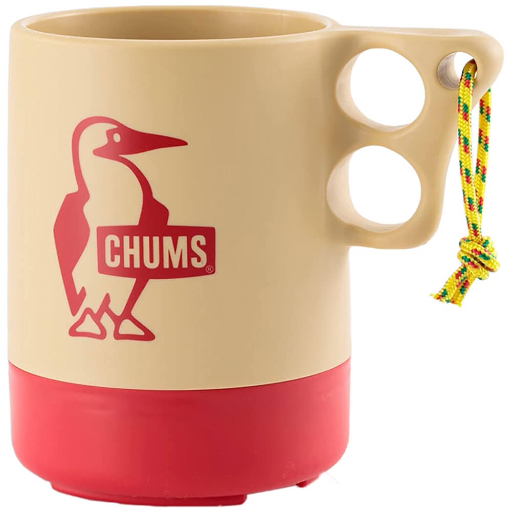 

Кружка CHUMS Camper большая 550 мл бежево-красная CH62-1620-B053-00