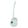 Neck Fan 5 Speed 720 Degree Adjustable USB Charging Retractable Hose Hands Free Portable Fan for Running Cycling Green
