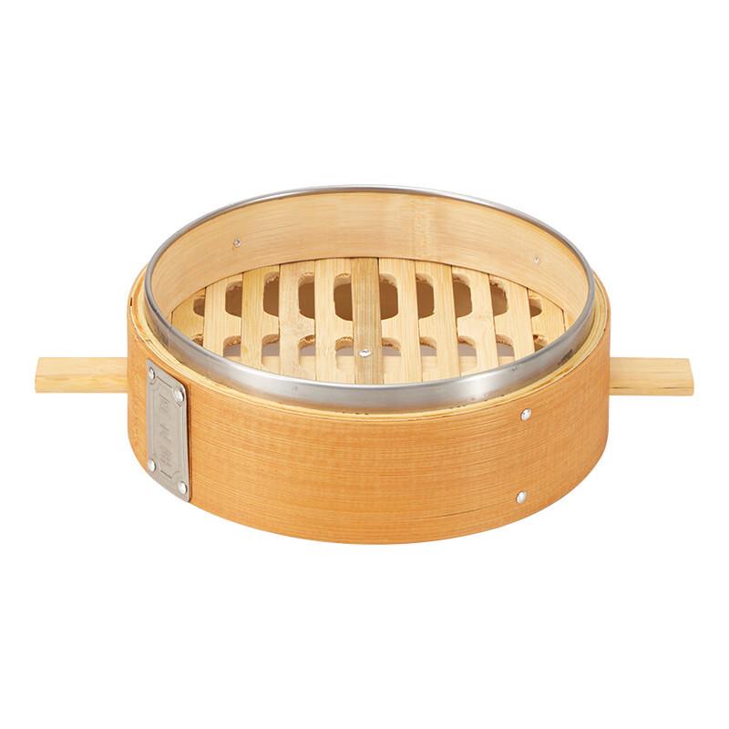 ZISIZ Carbonized Bamboo Steamer Basket
