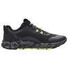 Under Armour Charged Bandit Trail 2 Jet Grey Lime Men Sneakers Black 3024186-102