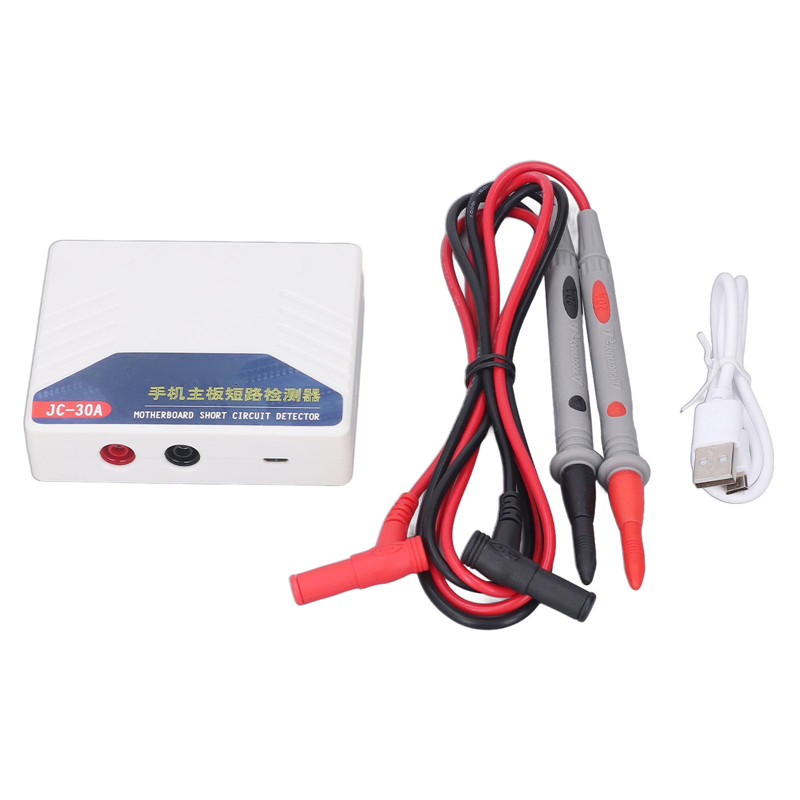 

Motherboard Short Circuit Detector with Test Cable Circuit Fault Tester for Electronic Equipment