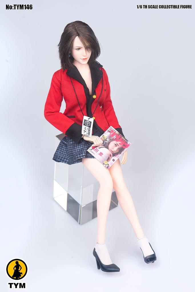 Hobby Hračka Měřítko Figurka Kompatibilní s Tělem TBLeague TYM146 Krásná Sexy Žena Móda Středoškolská Dívka Námořnická Uniforma Set nezahrnuje [TOYBARJAPAN]