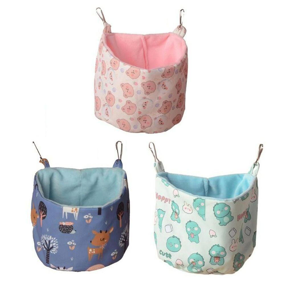 Hang Hamster Hammock Plush Small Pet Nest Creative Guinea Pig Sleeping Bag  Bunny