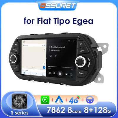 Autoradio DSP 7'' 7862 Intelligent Scherm 2din Android Autoradio Multimedia Videospeler voor Fiat Tipo Egea 2015 2016 2017 GPS Carplay 4G RDS