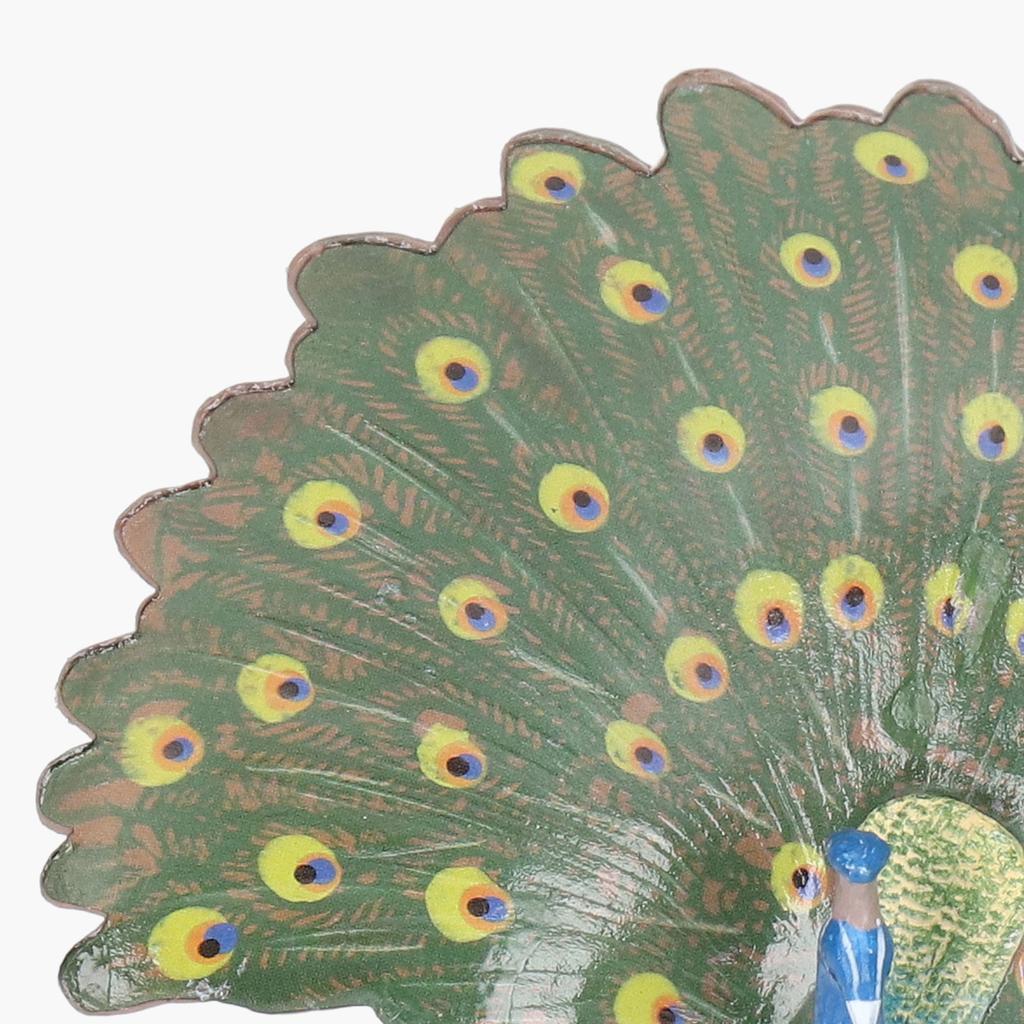 Simulation Peacock Model Simulated Lifelike Birds Peacock Animal Vinyl Model Decorative Ornament Gift