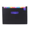 12/24 Pockets File Folder Organizer Expanding Color Accordion A4 Document