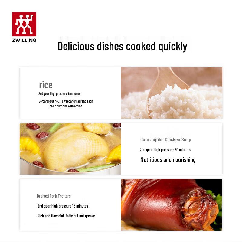 Zwilling 6L Stainless Steel Pressure Cooker