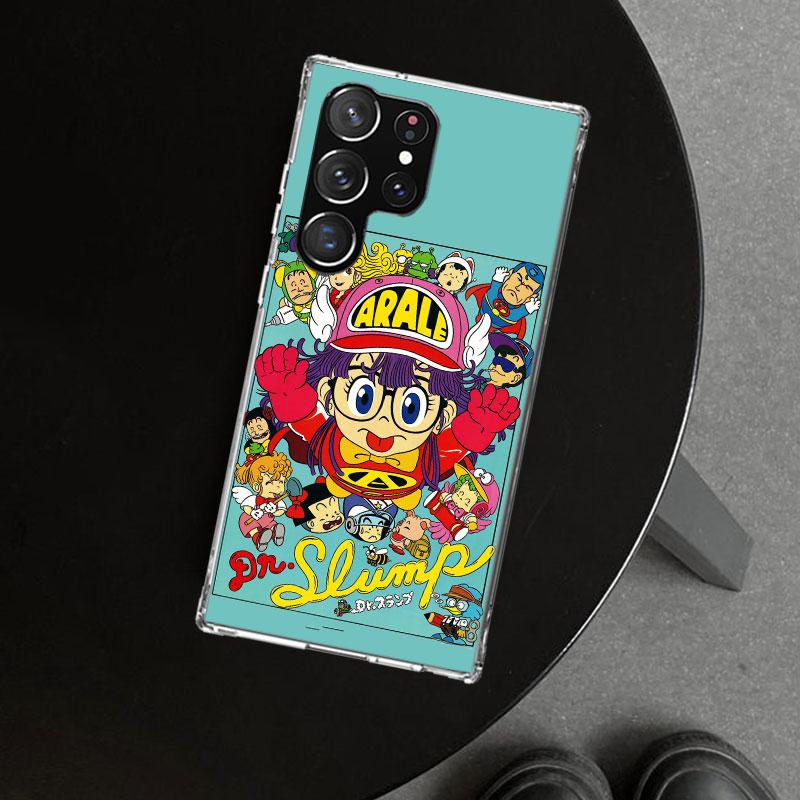 Arale Dr Slump Phone Case Cover for Samsung Galaxy S26 S25 Edge S24 S23 Ultra S22 Plus S21 FE S20 + Art Customized Fundas Galaxy