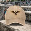 Golden Eagle Venividivici Vintage Washed Baseball Cap Unisex Duckbill Hat Fun Print Casual AllSeason Gift