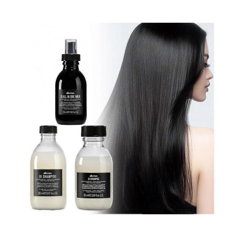 135ml 3-in-1 Haarpflegespray mit Milchextrakt zur Frizz-Kontrolle und Tiefenpflege für trockenes, geschädigtes Haar