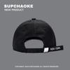 Hat Men's Trendy Brand Ripped Washed Soft Top Cap Women's Edging Sunscreen Shade Baseball Cap