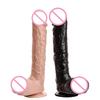 28 * 5CM Super Riesige schwarze Dildos Realistischer Anal-Hintern mit Saugnapf Großer weicher Penis Sexspielzeug für Frauen
