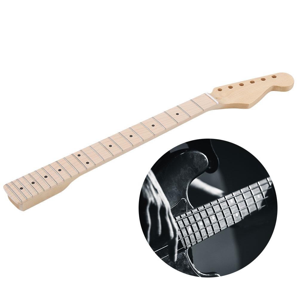 Guitar Neck with 22 Fret Electric Canada Maple Rosewood Fingerboard Repalcement for Fender