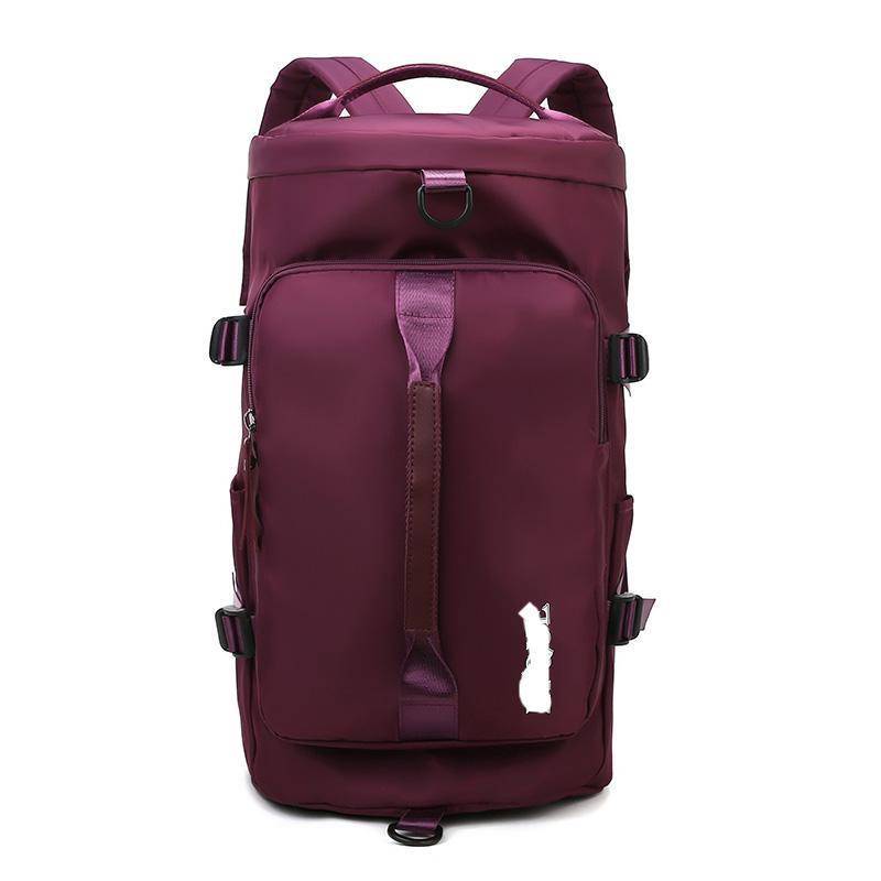 Large Capacity Travel Sports Backpack with Wet/Dry Separation and Shoe Compartment