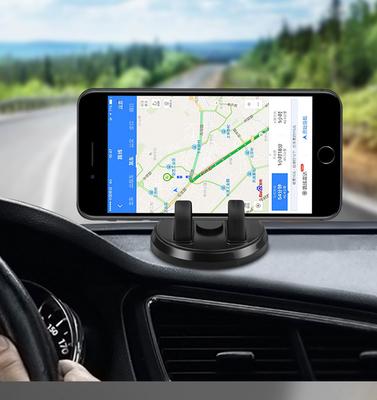 Držák telefonu do auta otočný o 360 stupňů Držák na palubní desku Silikonový držák na telefon Stojan na telefon Palubní deska do auta GPS Stabilní podpora telefonu