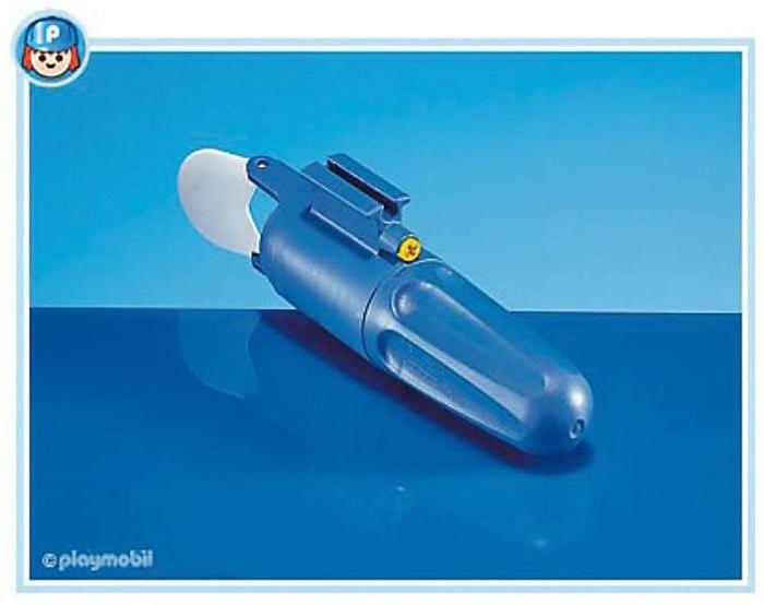 Moteur Submersible - PLAYMOBIL - 5159 - Bleu - Compatible avec Bateaux - A partir de 4 ans