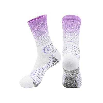 Men's Kids Basketball Socks Long Cuff Thick Terry Moisture-Wicking Breathable Performance for Basketball Sports Men Comfort Fit
