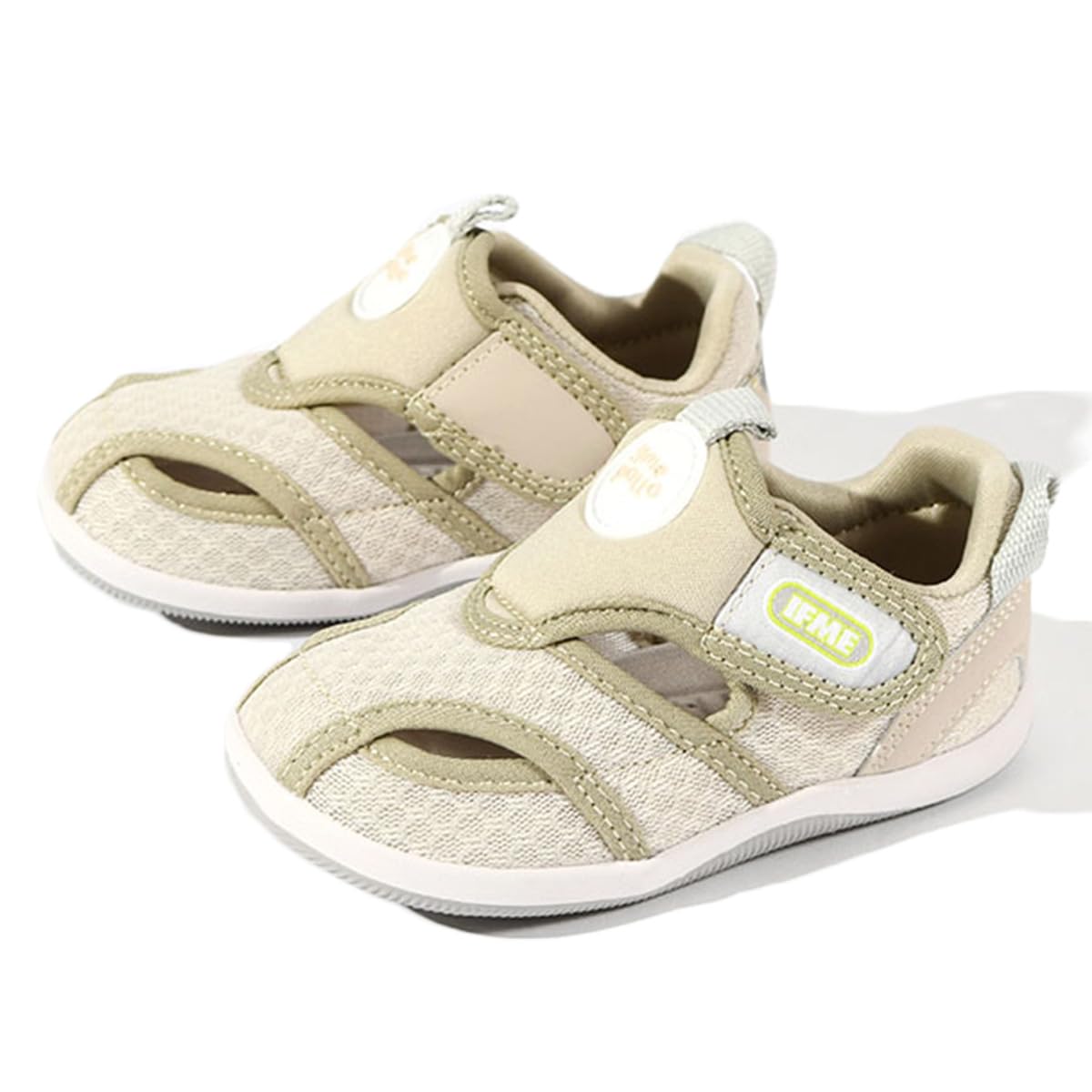 

IFME Water Shoes for Babies BEIGE cm 3E 20-5304 13.0 бежевый