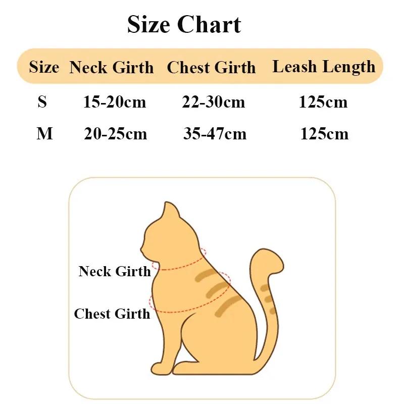 Adjustable Cat Harness And Leash Set Pet Dog Cat Vest For Small Medium Large Dogs Rope Set Pug Outdoor Walking Lead