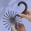 360 Degree Rotating Belt Rack Neck Tie Hanger Storage Hanger Tie Belt Neck Holder Space Saving 20 Hooks Clothes Hanger
