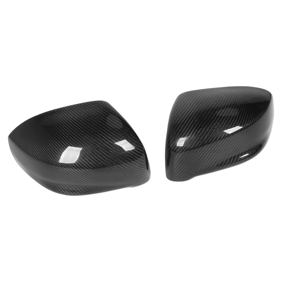 2 STÜCKE Seite Rückspiegel Abdeckung Links Rechts Dry Carbon Fiber Kratzfest für GTR R35 2008 zu