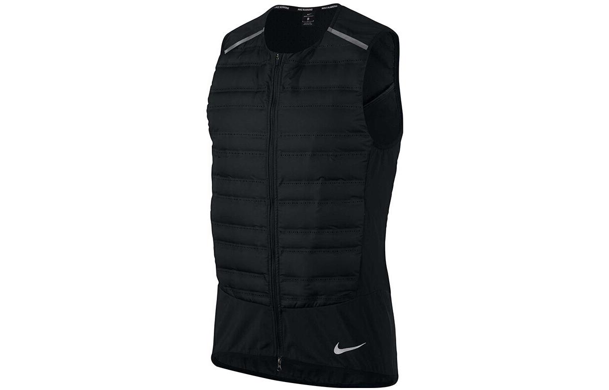 Nike Men s Colorblock Stand Collar Down Vest Black 859273-010 XXL