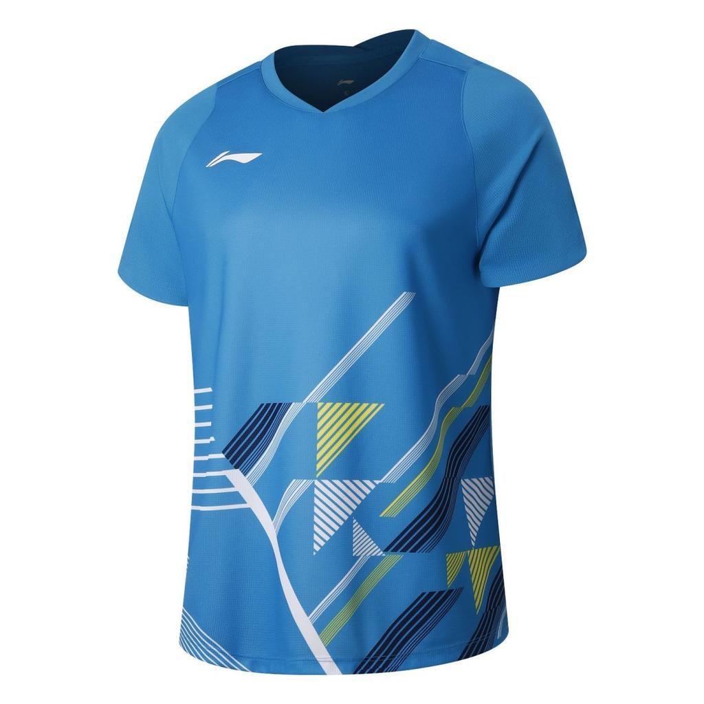 Li Ning Badminton Jerseys Men's V neck Moderate AAYV195