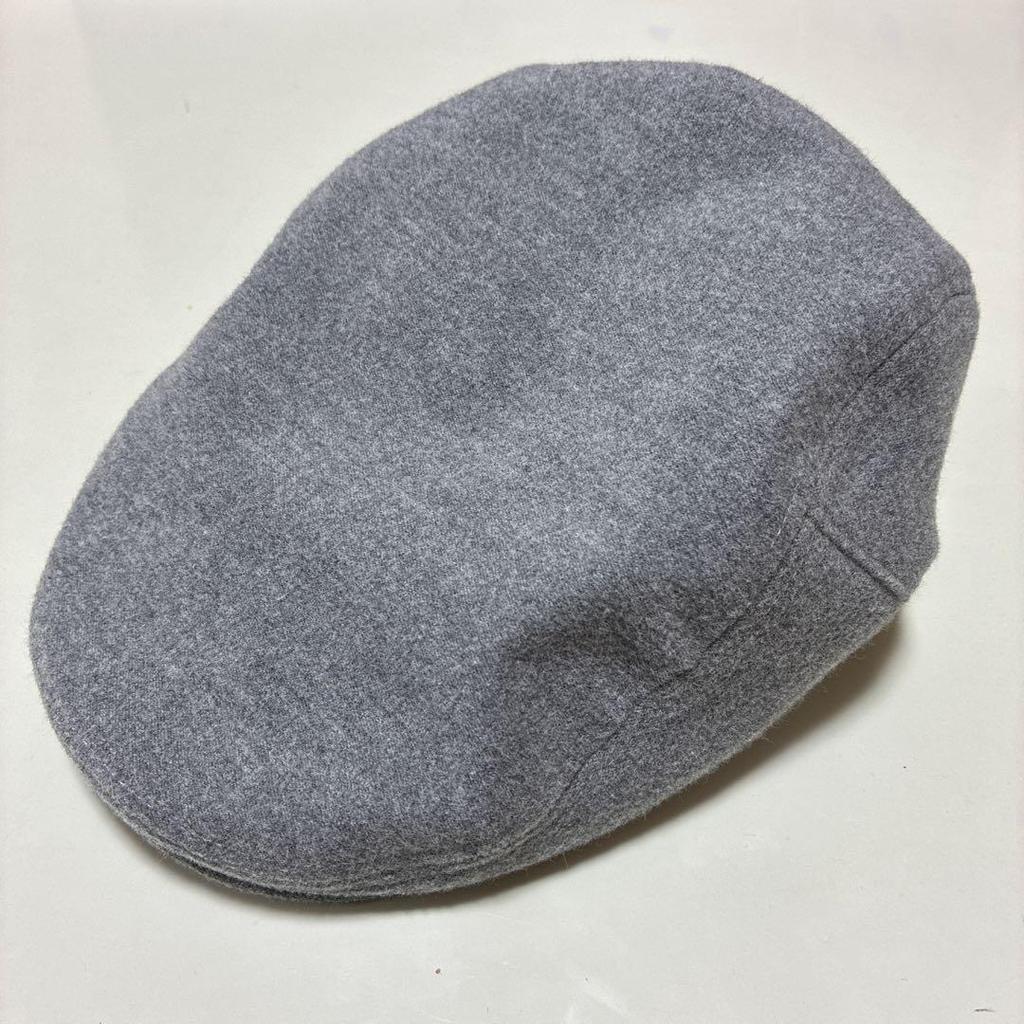 Used BEAMS Gray Hunting Cap 59 cm