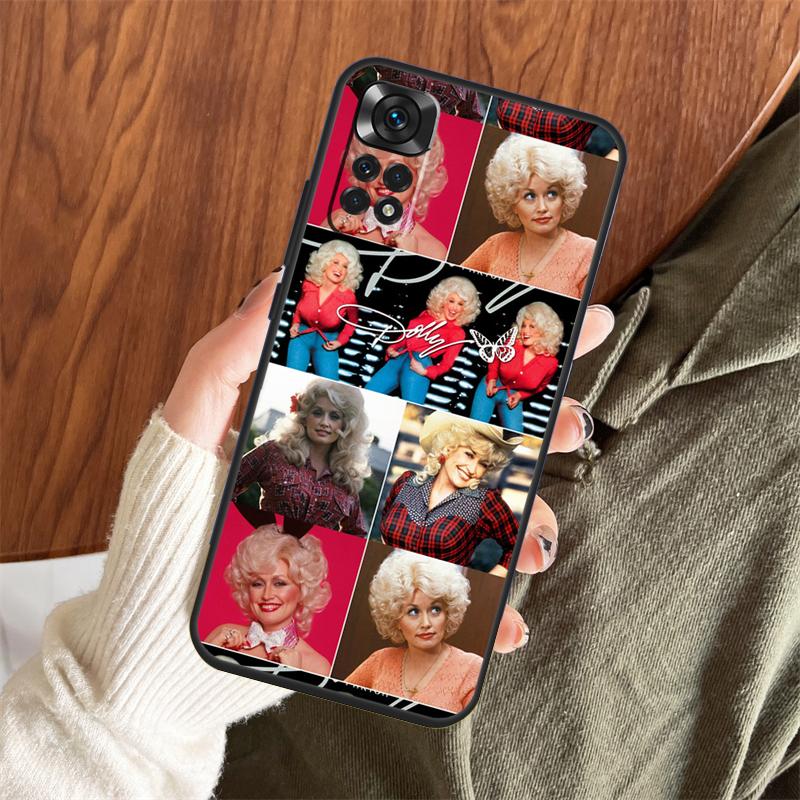 Dolly Parton Case For Xiaomi Redmi Note 13 14 Pro 12 11 10 15 Pro Plus Redmi 15 C 13 10C 12C 13C 14C Cover
