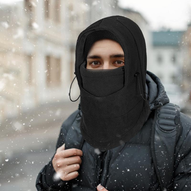 Winter Face Cover Winter Plush Hood Women Neck Warmer Face Protector Warm Ski Hood Hat Cold Weather Face Cover
