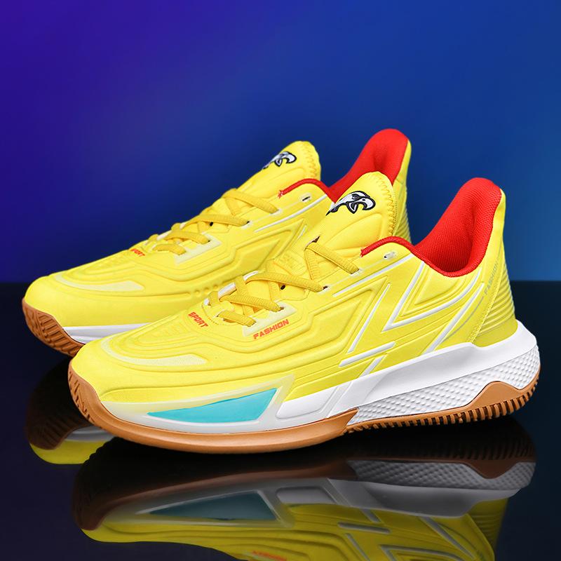 Luminous Version of Basketball Shoes Rubber + EVA + TPU Friction Sound Youth Actual Competition Training Sports Shoes Men