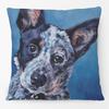 Australian Cattle Dog Shepherd Dog Red Heeler Dachshund Animals Poster Oil Painting Cushion Covers Pillow Case