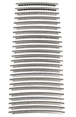 

HOSCO Stainless Steel Frets, Medium Crown, 24 Frets, Tang Cut, HFS-M1-P24