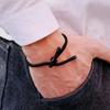 New Minimalist Lucky Red Thread Bracelet Unisex Stainless Steel Adjustable Cord Braclet Valentine Day Braslet Gift For Lovers