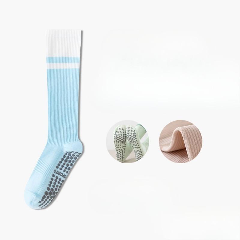 Female Autumn Professional Non Slip Fitness Pilates Cycling Yoga Lean Leg Pressure Exercise Calf Socks