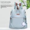 Spring and Summer New American Portable Large Capacity Backpack, Simple and Fashionable Dual-use Women's Bag