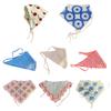 Cute Knitted Hair Scarves with Fruit Pattern Cute Hair Accessories Comfortable Triangular Headband for Stylish Ladies